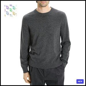 Cashmere Crewneck Sweater Classic Elegant Minimal Chic Winter Layering
